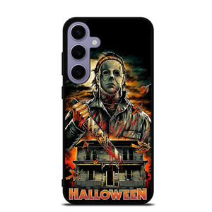 MICHAEL MYERS FACE HALLOWEEN HORROR CARTOON Samsung Galaxy S24 Plus Case