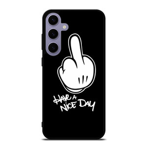 MICKEY MOUSE MIDDLE FINGER DISNEY Samsung Galaxy S24 Plus Case