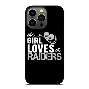 THIS GIRL LOVES THE RAIDERS 2 iPhone 13 Pro Case THIS GIRL LOVES THE RAIDERS 2 iPhone 13 Pro Case