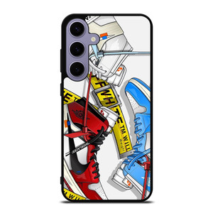 OFF WHITE AIR JORDAN SHOES Samsung Galaxy S24 Plus Case OFF WHITE AIR JORDAN SHOES Samsung Galaxy S24 Plus Case