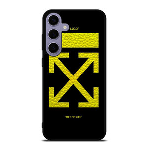 OFFWHITE LOGO YELLOW Samsung Galaxy S24 Plus Case
