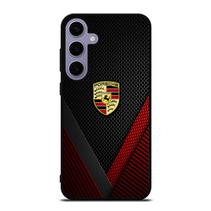 PORSCHE LOGO CARBON Samsung Galaxy S24 Plus Case