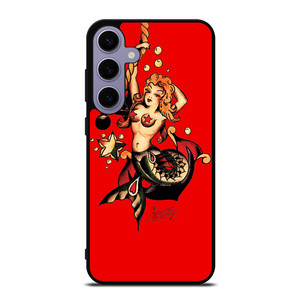 SAILOR JERRY MERMAID TATTOO Samsung Galaxy S24 Plus Case SAILOR JERRY MERMAID TATTOO Samsung Galaxy S24 Plus Case