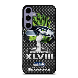 SEATTLE SEAHAWKS SUPER BOWL 48 Samsung Galaxy S24 Plus Case
