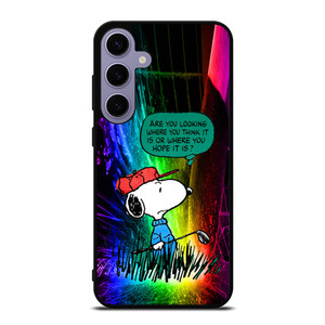 SNOOPY QUESTION Samsung Galaxy S24 Plus Case