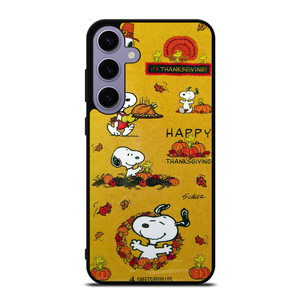 SNOOPY THE PEANUTS THANKSGIVING Samsung Galaxy S24 Plus Case