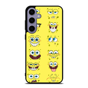 SPONGE BOB MOOD FACE Samsung Galaxy S24 Plus Case