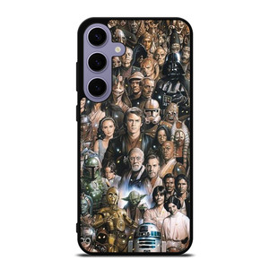 STAR WARS CHARACTERS ART Samsung Galaxy S24 Plus Case STAR WARS CHARACTERS ART Samsung Galaxy S24 Plus Case