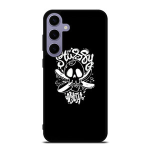 STUSSY SKULL LOGO ARTWORK Samsung Galaxy S24 Plus Case