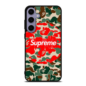 SUPREME BAPE CAMO Samsung Galaxy S24 Plus Case SUPREME BAPE CAMO Samsung Galaxy S24 Plus Case