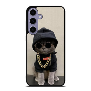 SUPREME HYPER BEAST CAT Samsung Galaxy S24 Plus Case