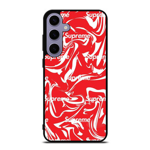 SUPREME MELTED RED ARTWORK Samsung Galaxy S24 Plus Case SUPREME MELTED RED ARTWORK Samsung Galaxy S24 Plus Case