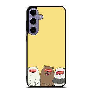 SUPREME WE BARE BEAR Samsung Galaxy S24 Plus Case SUPREME WE BARE BEAR Samsung Galaxy S24 Plus Case