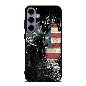 SWAT EAGLE AMERICAN FLAG Samsung Galaxy S24 Plus Case