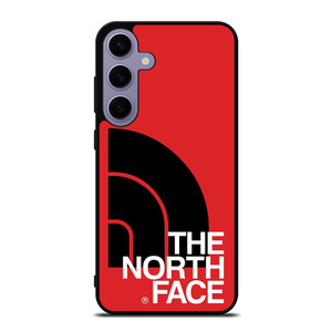 THE NORTH FACE LOGO BLACK RED Samsung Galaxy S24 Plus Case