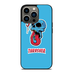 THRASHER LOGO SKULL ARTWORK iPhone 13 Pro Case THRASHER LOGO SKULL ARTWORK iPhone 13 Pro Case