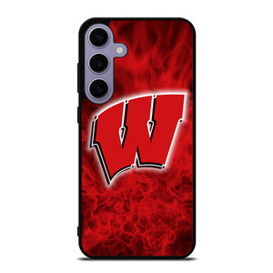 WISCONSIN BADGER LOGO Samsung Galaxy S24 Plus Case WISCONSIN BADGER LOGO Samsung Galaxy S24 Plus Case