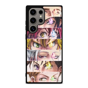 7 SEVEN DEADLY SINS CHARACTER FACES Samsung Galaxy S24 Ultra Case