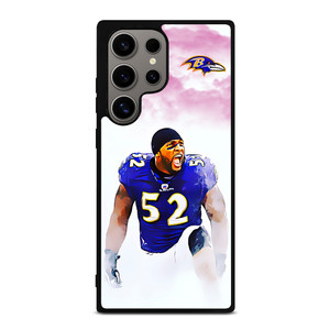 BALTIMORE RAVENS RAY LEWIS 52 Samsung Galaxy S24 Ultra Case BALTIMORE RAVENS RAY LEWIS 52 Samsung Galaxy S24 Ultra Case
