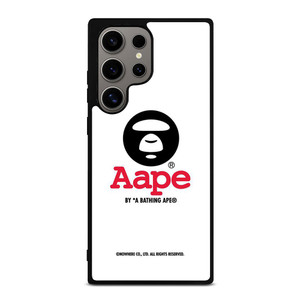 BAPE WHITE LOGO Samsung Galaxy S24 Ultra Case