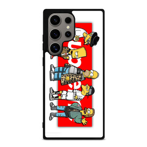 BART SIMPSON X SUPREME LOGO Samsung Galaxy S24 Ultra Case BART SIMPSON X SUPREME LOGO Samsung Galaxy S24 Ultra Case