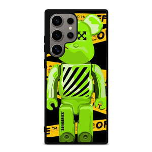 BEARBRICK X OFF WHITE 2 Samsung Galaxy S24 Ultra Case BEARBRICK X OFF WHITE 2 Samsung Galaxy S24 Ultra Case