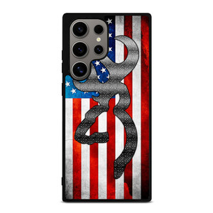 BROWNING CAMO AMERICAN FLAG Samsung Galaxy S24 Ultra Case