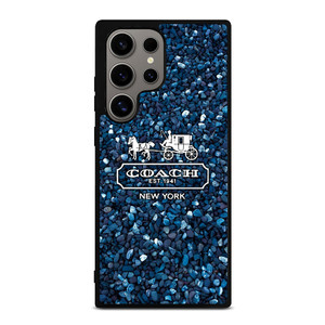 COACH NEW YORK BLUE STONE Samsung Galaxy S24 Ultra Case COACH NEW YORK BLUE STONE Samsung Galaxy S24 Ultra Case