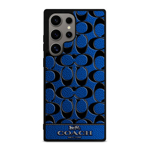 COACH NEW YORK BLUE Samsung Galaxy S24 Ultra Case