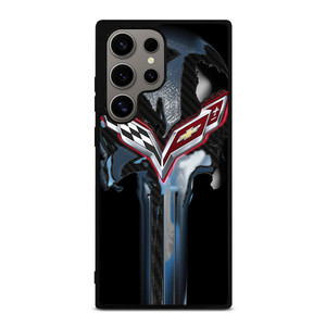 CORVETTE SKULL LOGO Samsung Galaxy S24 Ultra Case
