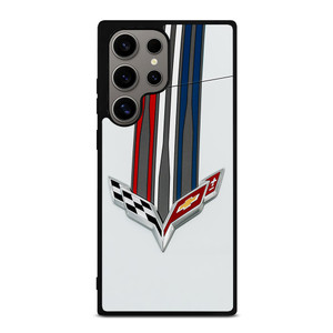 CORVETTE WHITE Samsung Galaxy S24 Ultra Case