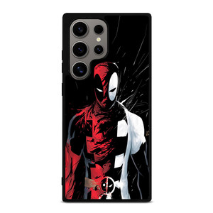 DEADPOOL BLACK IN BLACK WHITE Samsung Galaxy S24 Ultra Case