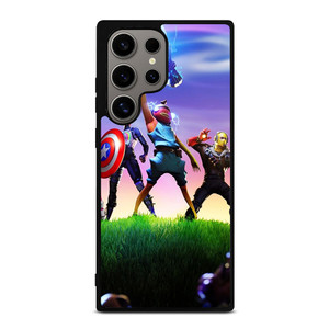 FORTNITE GAME X AVENGERS END GAME Samsung Galaxy S24 Ultra Case