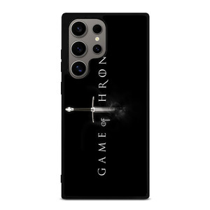 GAME OF THRONES LOGO BLACK Samsung Galaxy S24 Ultra Case GAME OF THRONES LOGO BLACK Samsung Galaxy S24 Ultra Case