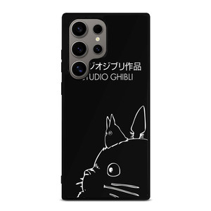 GHIBI STUDIO TOTORU SIMPLE BLACK Samsung Galaxy S24 Ultra Case