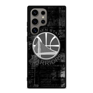 GOLDEN STATE WARRIORS LOGO BLACK WHITE Samsung Galaxy S24 Ultra Case