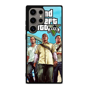 GRAND THEFT AUTO FIVE GTA GAME CHARACTER Samsung Galaxy S24 Ultra Case