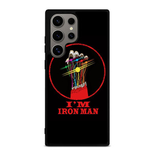 I AM IRON MAN INFINITY STONE Samsung Galaxy S24 Ultra Case