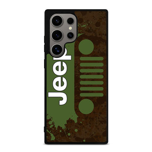 JEEP WRANGLER LOGO GREEN Samsung Galaxy S24 Ultra Case