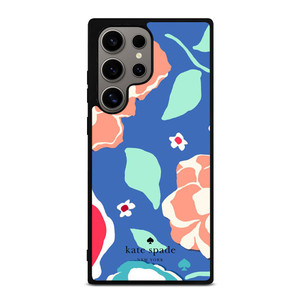 KATE SPADE NEW YORK BLUE FLORAL Samsung Galaxy S24 Ultra Case