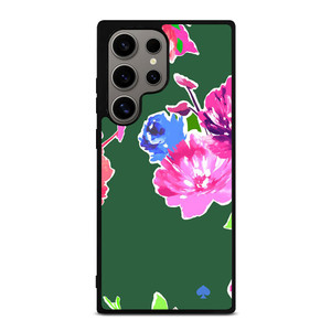 KATE SPADE NEW YORK GREEN FLORAL Samsung Galaxy S24 Ultra Case