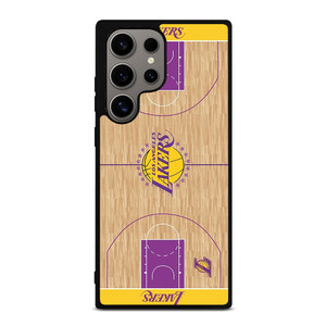 LA LAKERS BASKETBALL FIELD Samsung Galaxy S24 Ultra Case