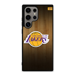 LA LAKERS BASKETBALL WOODEN Samsung Galaxy S24 Ultra Case