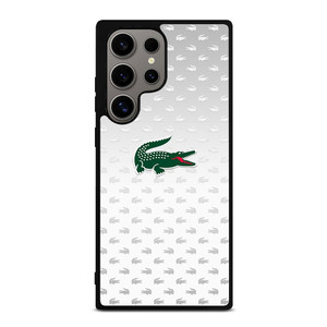 LACOSTE SILVER PATTERN Samsung Galaxy S24 Ultra Case LACOSTE SILVER PATTERN Samsung Galaxy S24 Ultra Case