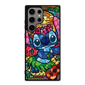 LILO & STITCH STAINED GLASS Samsung Galaxy S24 Ultra Case