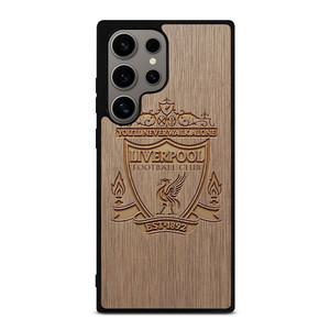 LIVERPOOL FC FOOTBALL CLUB WOODEN LOGO Samsung Galaxy S24 Ultra Case