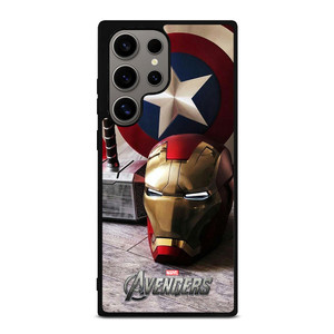 MARVEL AVENGER TEAM CAPTAIN AMERICA IRONMAN THOR Samsung Galaxy S24 Ultra Case