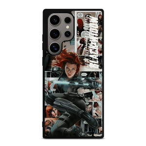 MARVEL BLACK WIDOW COMIC Samsung Galaxy S24 Ultra Case