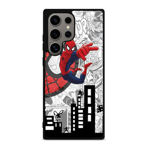 MARVEL SPIDERMAN COMIC CARTOON Samsung Galaxy S24 Ultra Case
