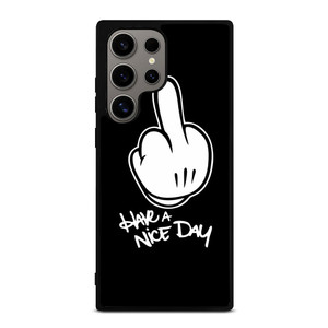MICKEY MOUSE MIDDLE FINGER DISNEY Samsung Galaxy S24 Ultra Case